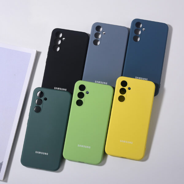 Estuches en silicon tipo originales iphone - samsung - Image 2